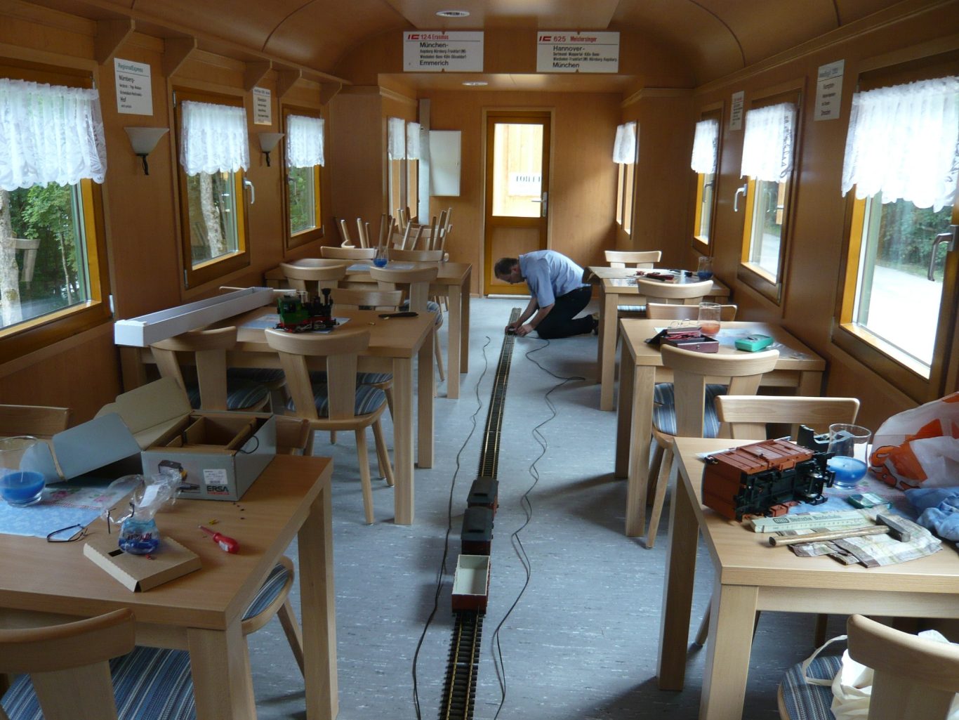 Innendekoration LGB-Bahn