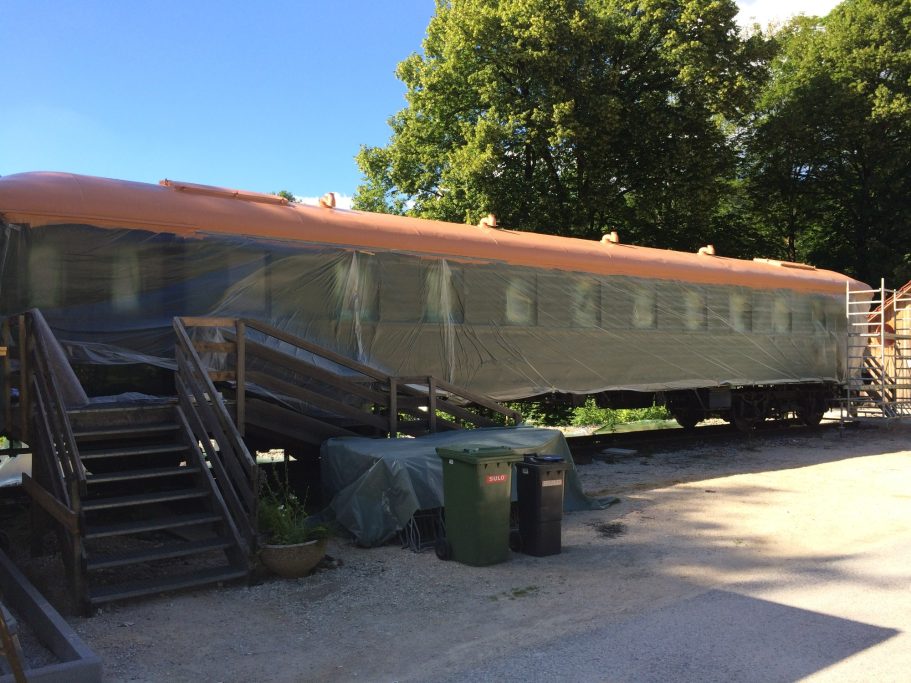 Malerarbeiten Waggon