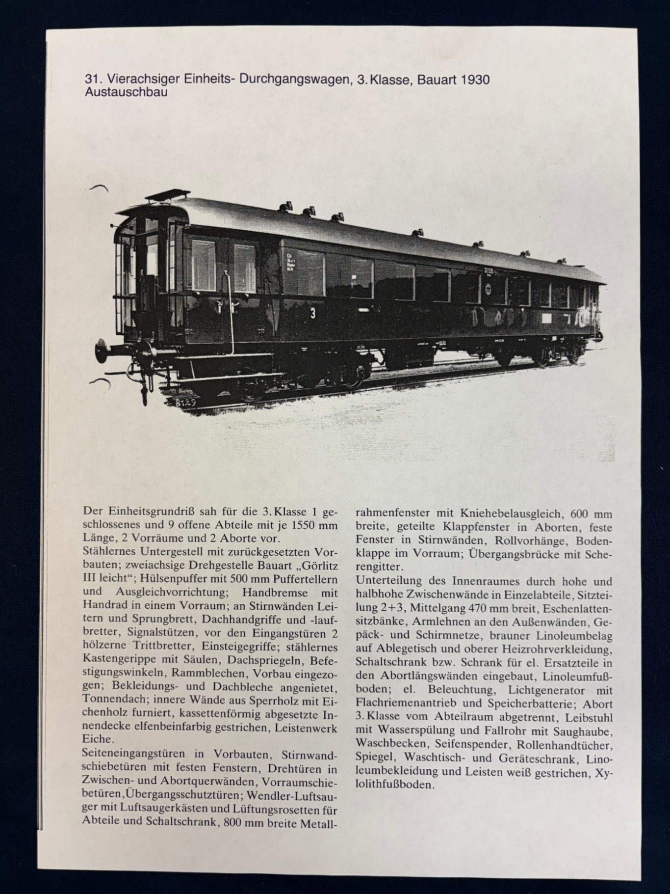 Kurzbeschreibung Waggon